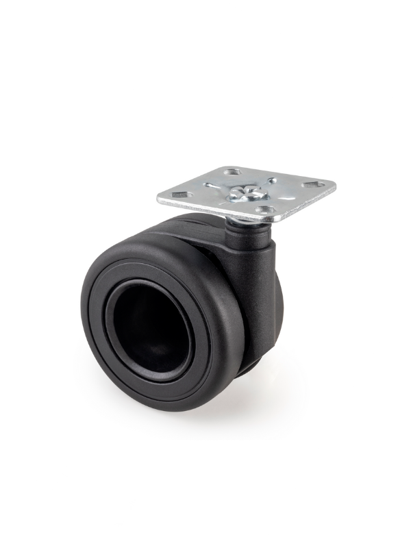 Ruote Hole con piastra - immagine 2